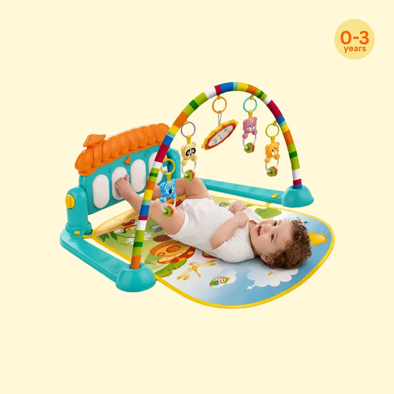 Smile Baby Kick & Play Piano Activity Gym for Babies (0-3 Years)